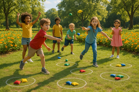 Spin & Score: A New Wheel Toss Game That Gets Everyone Moving!