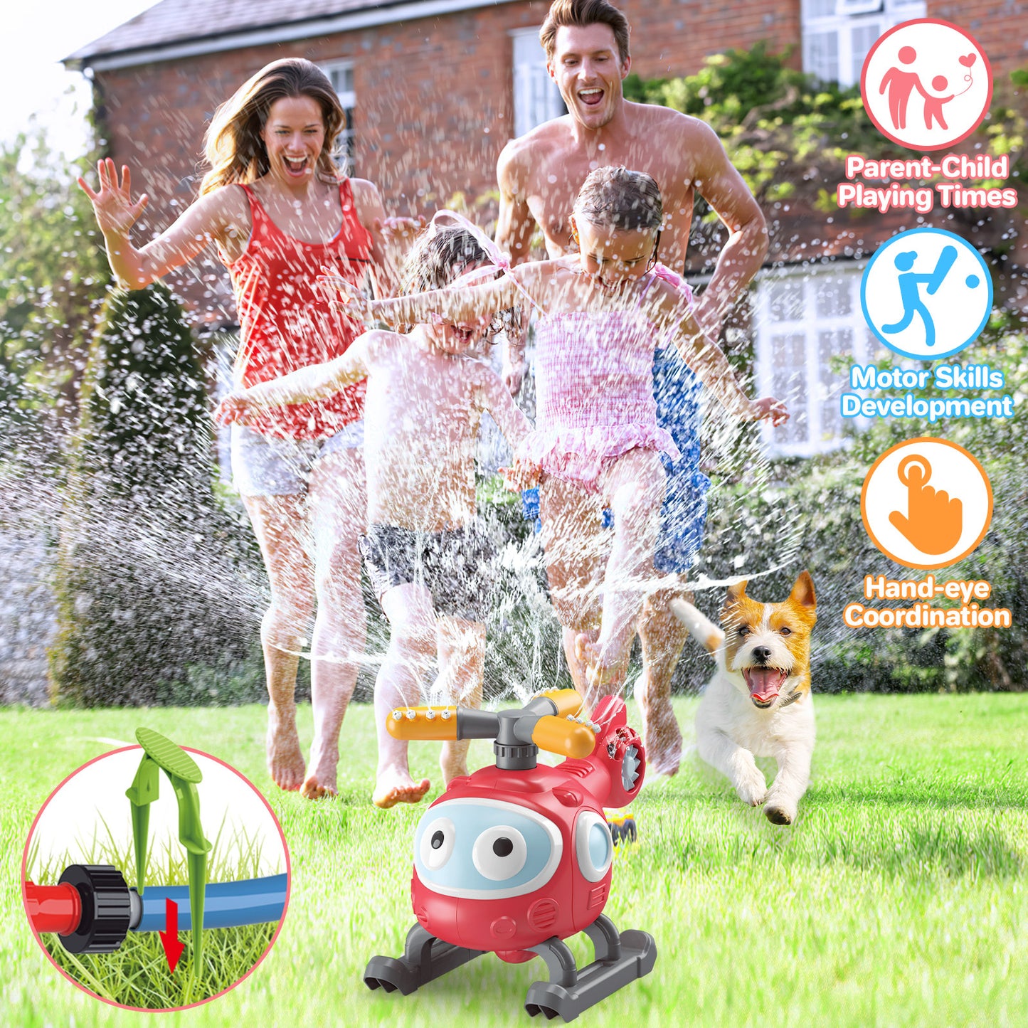 4-in-1 Water T-Ball - Play Outside Store