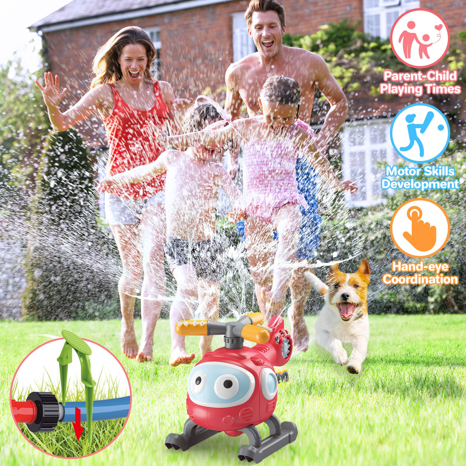 4-in-1 Water T-Ball - Play Outside Store