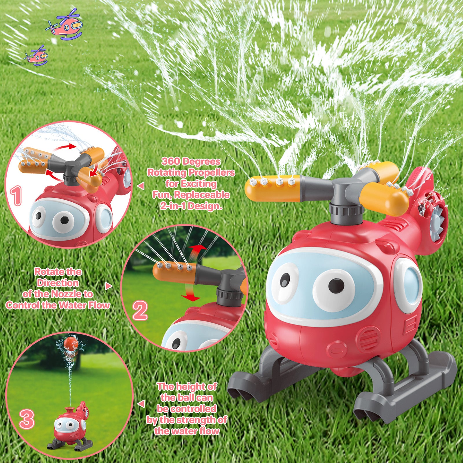 4-in-1 Water T-Ball - Play Outside Store