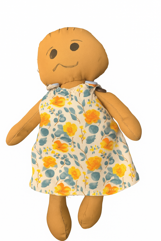Confused Emotion Girl Doll