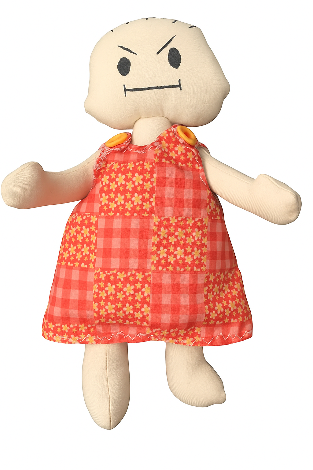 Angry Expression Girl Doll