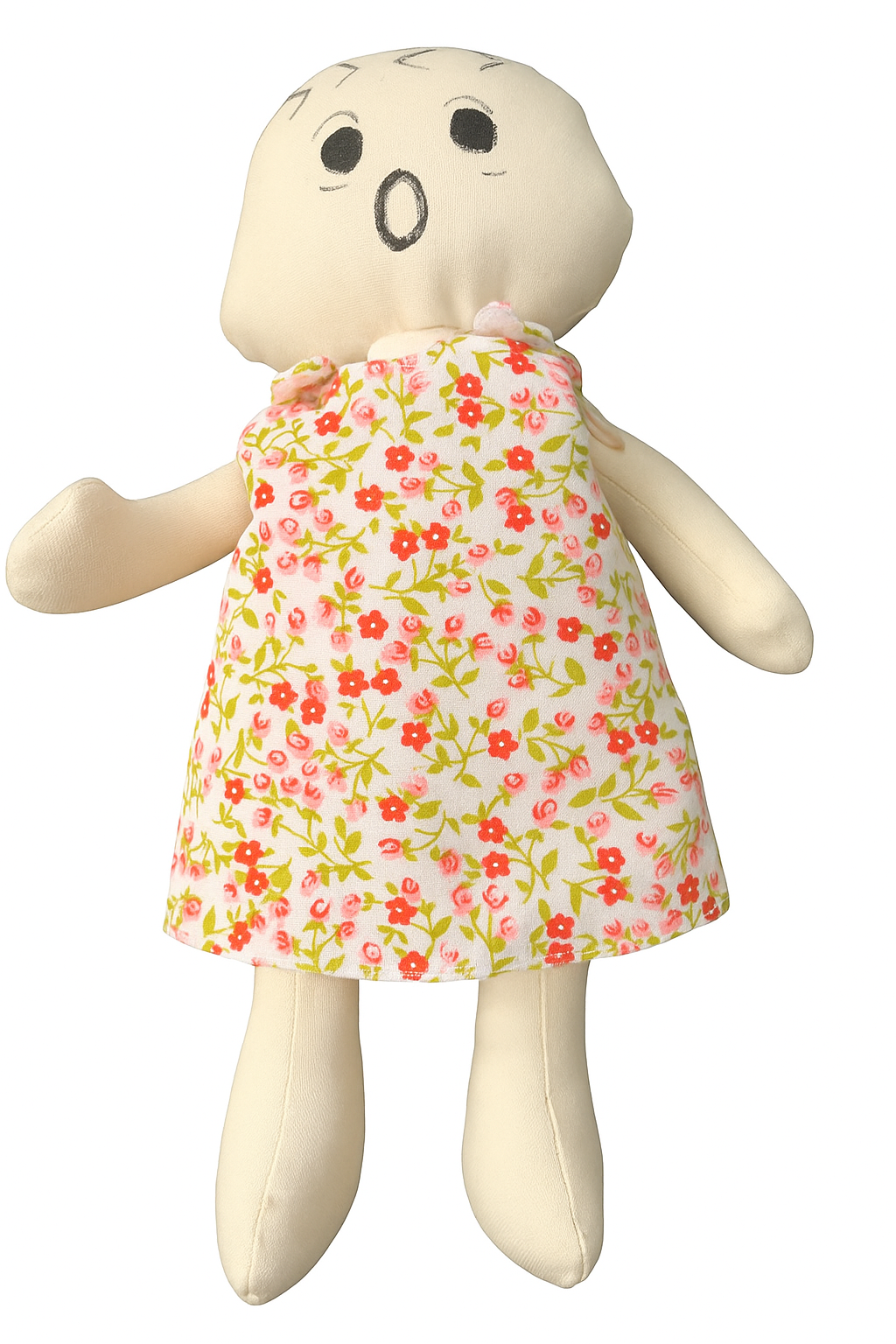 Surprised Expression Girl Doll