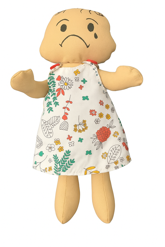 Sad Emotion Girl Doll